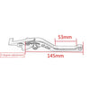 For Honda CBR 150R V1 V2 V3 V4 2014-2023 Modified High-quality CNC Aluminum Alloy 6-stage Adjustable Brake Lever Clutch Lever with Handlebar+ Lever Protect Guard Set CBR150R