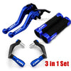 For Honda CBR 150R V1 V2 V3 V4 2014-2023 Modified High-quality CNC Aluminum Alloy 6-stage Adjustable Brake Lever Clutch Lever with Handlebar+ Lever Protect Guard Set CBR150R