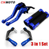 For HONDA PCX 125 150 2013-2020 Modified 6 gear Brake Clutch Lever Handlebar Grips Protect Guard Set PCX150 s