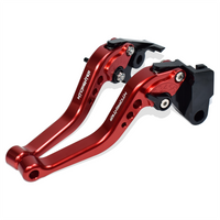 For Triumph Scrambler 1200 X/XC 2019-2024 Shorty Brake Clutch Lever, CNC Billet Aluminum