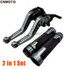 For Suzuki GSX-S 150 125 2017-2019 Modified 6 gear Adjustable Brake Clutch Lever Handlebar Grips Protect Guard Set GSXS 150Accessories