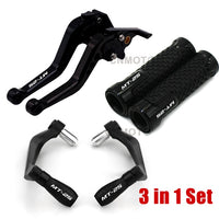 For YAMAHA MT-25 2015-2023 Modified CNC Aluminum Alloy Adjustable Brake Lever Clutch Lever with Handlebar Lever Protect Guard Set MT25 MT 25 Accessories