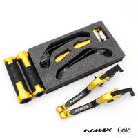 For YAMAHA NMAX 155 V1 V2 2015-2013 modified CNC aluminum alloy adjustable Foldable brake clutch lever with Handlebar Lever Protect  Guard Set nmax155 Accessories