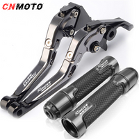 For Kawasaki Rouser NS160 NS160 Fi 2013-2023 modified CNC aluminum alloy adjustable Foldable brake clutch lever Handlebar grips glue Set NS 160 Part 1