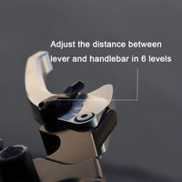 For Honda Hornet CB500 2024 2025 Bionic Shark 2-Finger CNC Shorty Levers | MTCRIGHTER