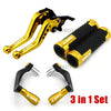 For Honda CBR 150R V1 V2 V3 V4 2014-2023 Modified High-quality CNC Aluminum Alloy 6-stage Adjustable Brake Lever Clutch Lever with Handlebar+ Lever Protect Guard Set CBR150R