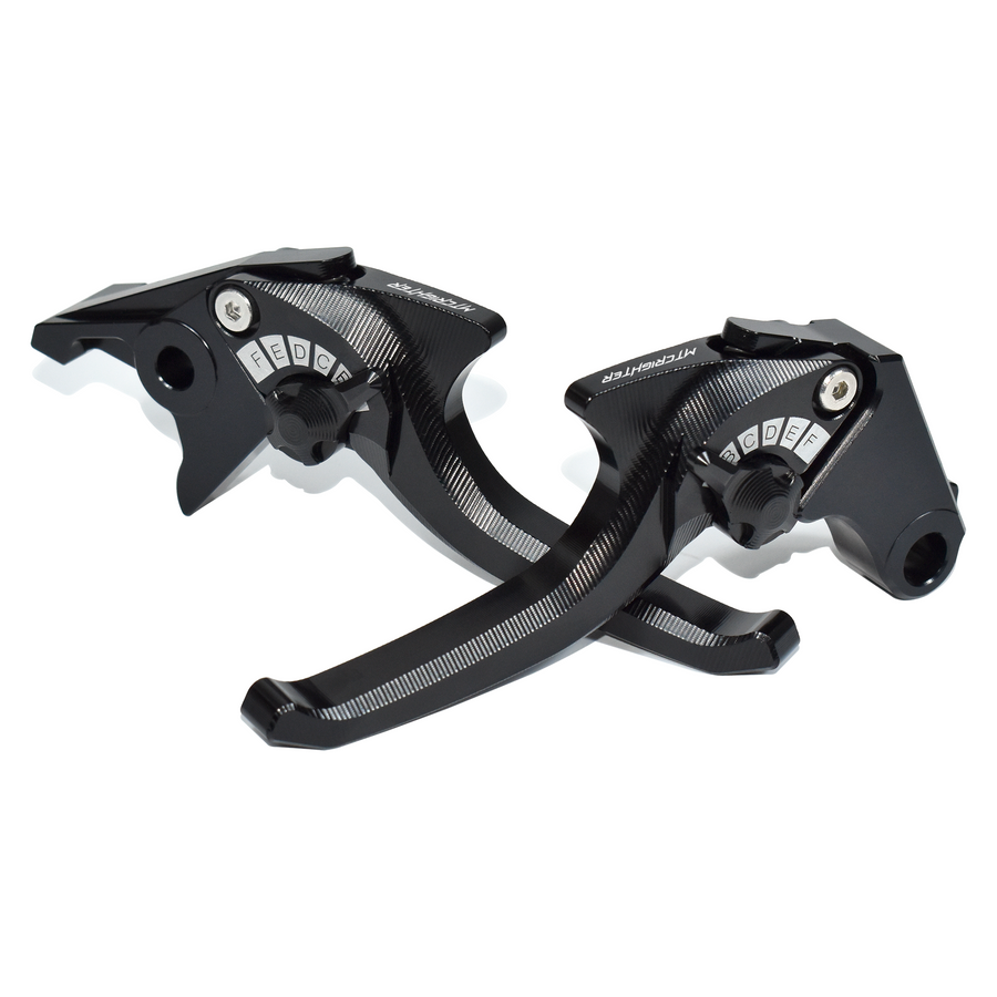 For YAMAHA XSR900 XSR900GP 2025 2026 Bionic Shark 2-Finger CNC Shorty Levers | MTCRIGHTER