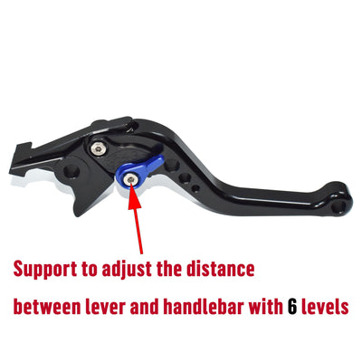 For KTM RC390 / 390 Duke / 390 Adventure Shorty Brake Clutch Lever, CNC Billet Aluminum