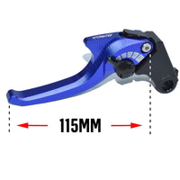 For Ducati Scrambler 800 Full Throttle Next-Gen 2019-2023 Bionic Shark 2-Finger CNC Shorty Levers | MTCRIGHTER