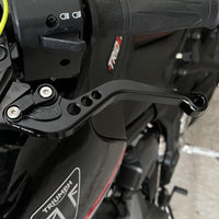 For Moto Guzzi Stelvio 2024-2026 Shorty Brake Clutch Levers, CNC Billet Aluminum