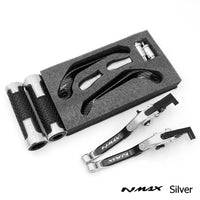 For YAMAHA NMAX 155 V1 V2 2015-2013 modified CNC aluminum alloy adjustable Foldable brake clutch lever with Handlebar Lever Protect  Guard Set nmax155 Accessories