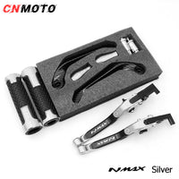For YAMAHA NMAX 155 V1 V2 2015-2013 modified CNC aluminum alloy adjustable Foldable brake clutch lever with Handlebar Lever Protect  Guard Set nmax155 Accessories