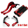 For Honda CBR 150R V1 V2 V3 V4 2014-2023 Modified High-quality CNC Aluminum Alloy 6-stage Adjustable Brake Lever Clutch Lever with Handlebar+ Lever Protect Guard Set CBR150R