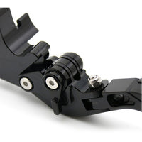 For YAMAHA YZF-R15 V4 R15M 2021-2023 modified CNC aluminum alloy 6-stage adjustable Foldable brake lever clutch lever with Handlebar grips glue Set YZF R15 V4 R15V4 Part 1