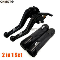 For Suzuki GSX-R150 125 2017-2019 Modified 6 gear Adjustable Brake Clutch Lever Handlebar Grips Protect Guard Set GSXR 150Accessories