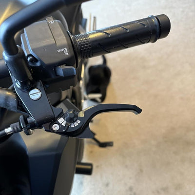 For KTM 790 890 Adventure/ R ADV 2019-2025 Bionic Shark 2-Finger CNC Shorty Levers | MTCRIGHTER