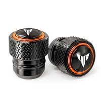 For YAMAHA MT-09 MT-07 MT-10 MT-03 Motorcycle Wheel Tire Valve Stem Caps Dustproof Cover
