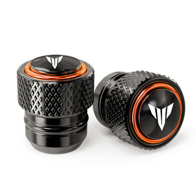 For YAMAHA MT-09 MT-07 MT-10 MT-03 Motorcycle Wheel Tire Valve Stem Caps Dustproof Cover