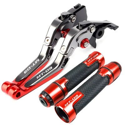 For YAMAHA MT-03 MT03 2015-2025 Motorcycle Accessories Adjustable Extendable brake Lever MT 03 Folding Brake Clutch Levers