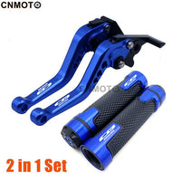 For HONDA CB650R 2019-2023 Modified CNC Aluminum 6-stage Adjustable Brake Clutch Lever Handlebar Grips Set Part 1