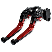 For Kawasaki Ninja 650 Z650 Z650RS 2017-2025, Z900 2017-2024 Folding Extendable Brake Clutch Levers, CNC Billet Aluminum | MTCRIGHTER