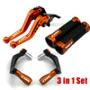 For Honda CBR 150R V1 V2 V3 V4 2014-2023 Modified High-quality CNC Aluminum Alloy 6-stage Adjustable Brake Lever Clutch Lever with Handlebar+ Lever Protect Guard Set CBR150R
