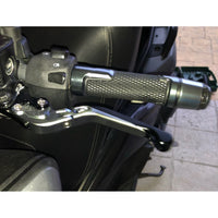 For YAMAHA NMAX 155 V1 V2 2015-2023 modified CNC aluminum alloy adjustable Foldable brake clutch lever with Handlebar grips glue set NMAX155 Part 1
