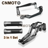 For HONDA ADV 150 160 2019-2023 modified CNC aluminum alloy adjustable Foldable brake clutch lever with Handlebar+ Lever Protect Guard Set ADV150 ADV160 Accessories