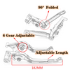 For HONDA ADV 150 160 2019-2023 modified CNC aluminum alloy adjustable Foldable brake clutch lever with Handlebar+ Lever Protect Guard Set ADV150 ADV160 Accessories
