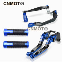 For Kawasaki Rouser RS200 NS200 2013-2023 modified CNC aluminum alloy 6-stage adjustable Foldable brake lever clutch lever with Handlebar Lever Protect Guard Set Part 1