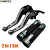For Suzuki GSX-R150 125 2017-2019 Modified 6 gear Adjustable Brake Clutch Lever Handlebar Grips Protect Guard Set GSXR 150Accessories