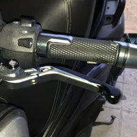 For Suzuki V-Strom 650/ XT 2004-2010/ 2011-2022 modified aluminum alloy 6-stage adjustable Foldable brake clutch lever Handlebar grips glue set Vstrom 650XT