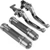 For YAMAHA YZF-R15 V3 2017-2020 modified CNC aluminum alloy adjustable Foldable brake clutch lever Handlebar grips glue set YZFR15 YZF R15 Part 1